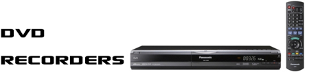 Panasonic DVD recorders