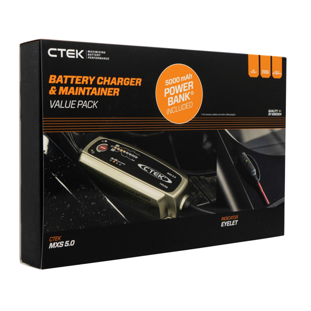 79.00 - CTEK MXS 5.0 VALUE PACK 40-362 - CTEK - tps - TPS - The